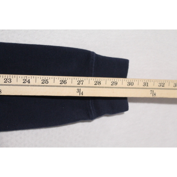 Polo Ralph Lauren Men Blue Sweatshirt Mock Neck Size Medium - Picture 7 of 9